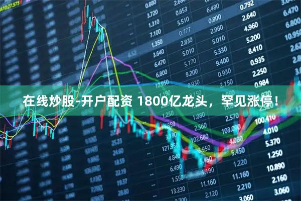 在线炒股-开户配资 1800亿龙头，罕见涨停！